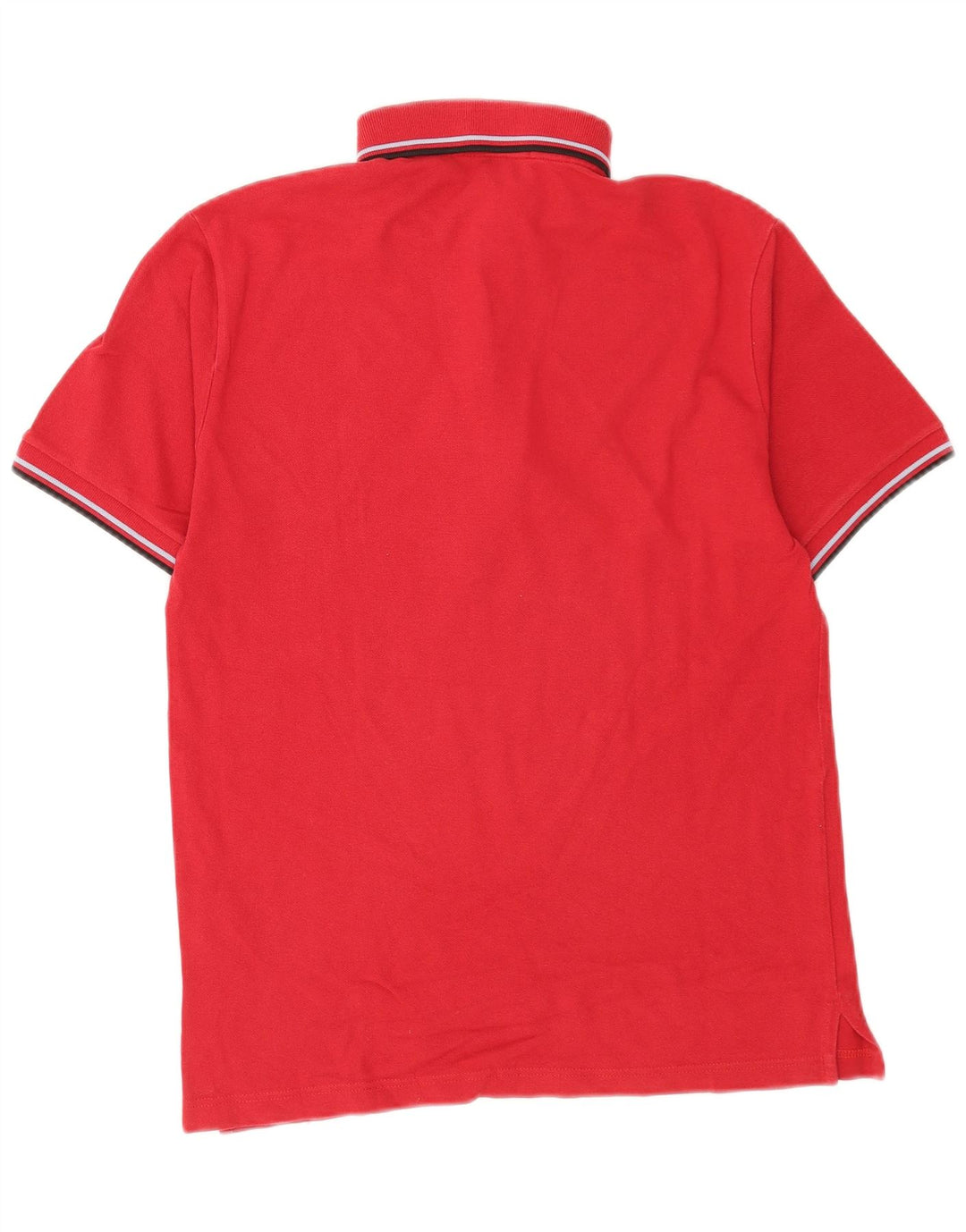 Fred Perry Herren-Poloshirt aus mittelroter Baumwolle