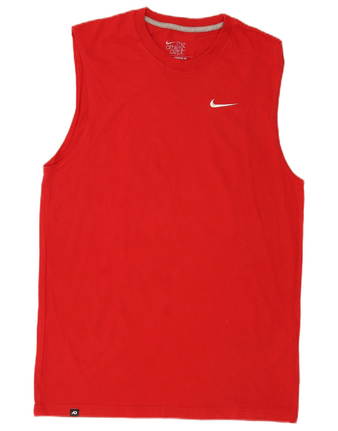 Nike Herren-Weste mit normaler Passform, mittelrote Baumwolle