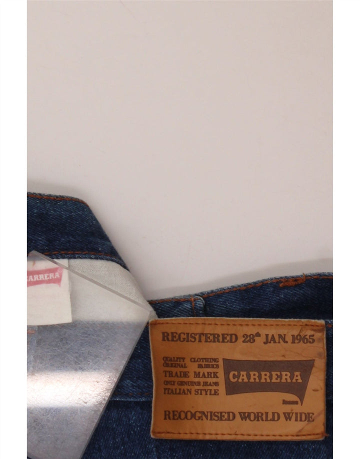 CARRERA Damen Jeansrock W32 Große blaue Baumwolle