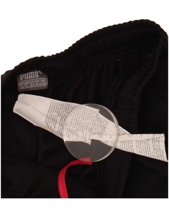 PUMA Jungen-Trainingshose, Jogginghose, 13–14 Jahre, XL, Schwarz, Polyester
