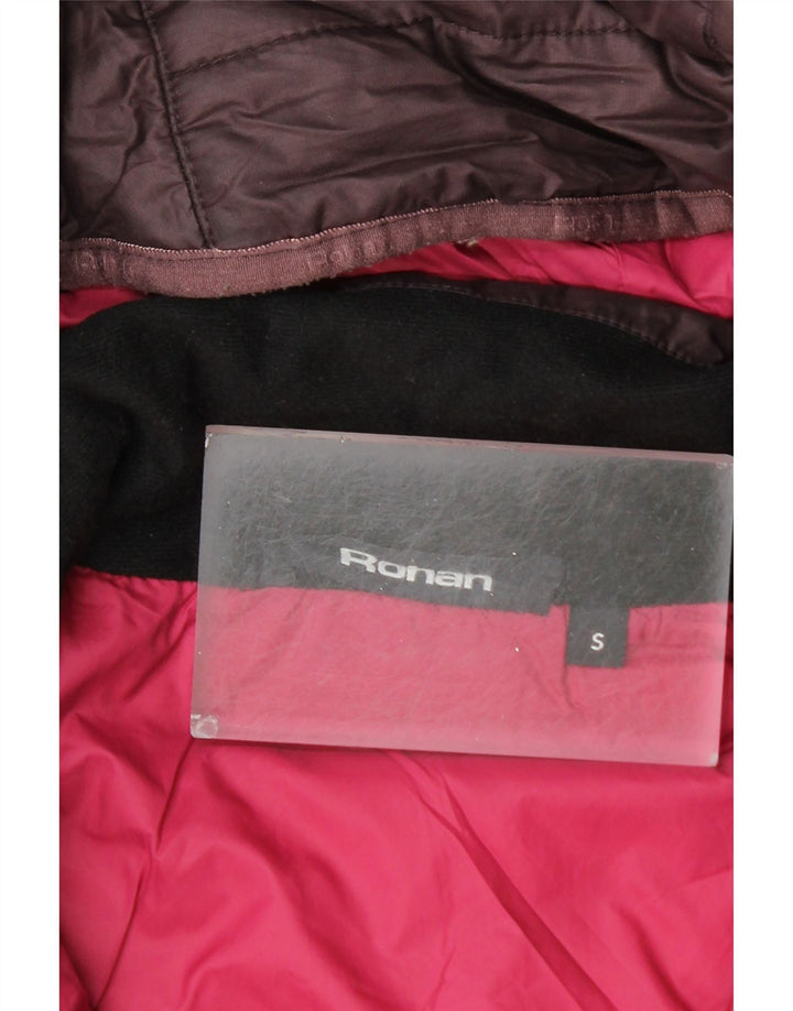 ROHAN Wattierter Damenmantel mit Kapuze, UK 10, Größe S, Lila, Polyester