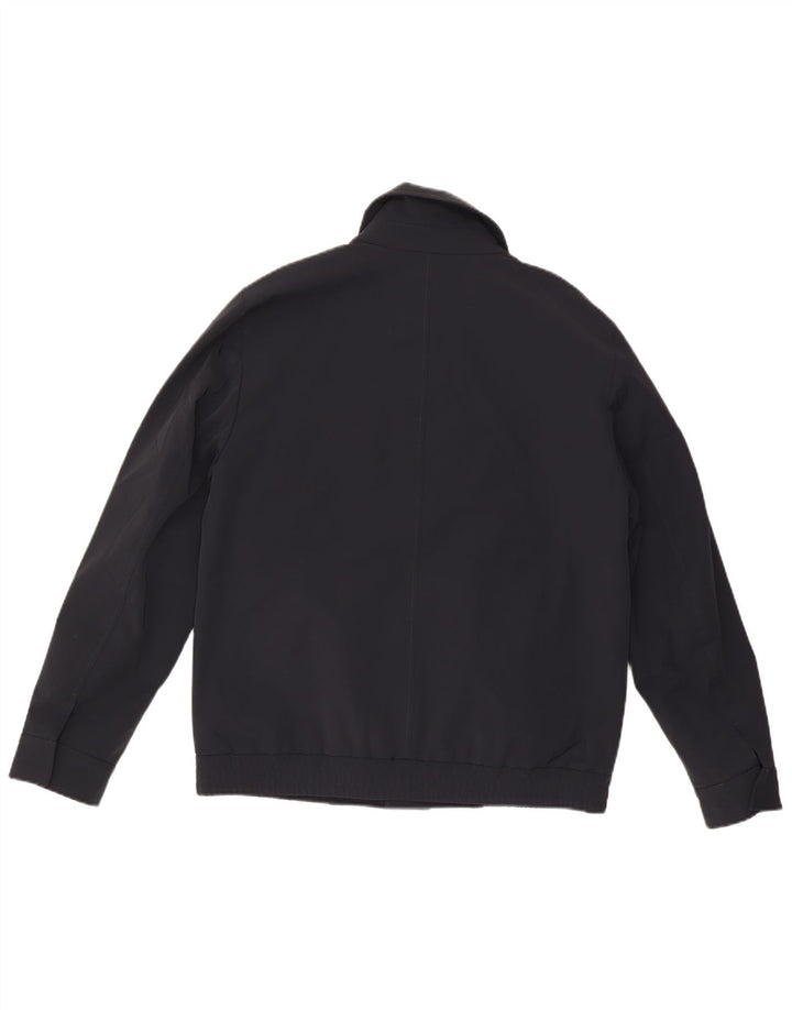 Reiss Herren Bomberjacke UK 40 Large Schwarz Polyester
