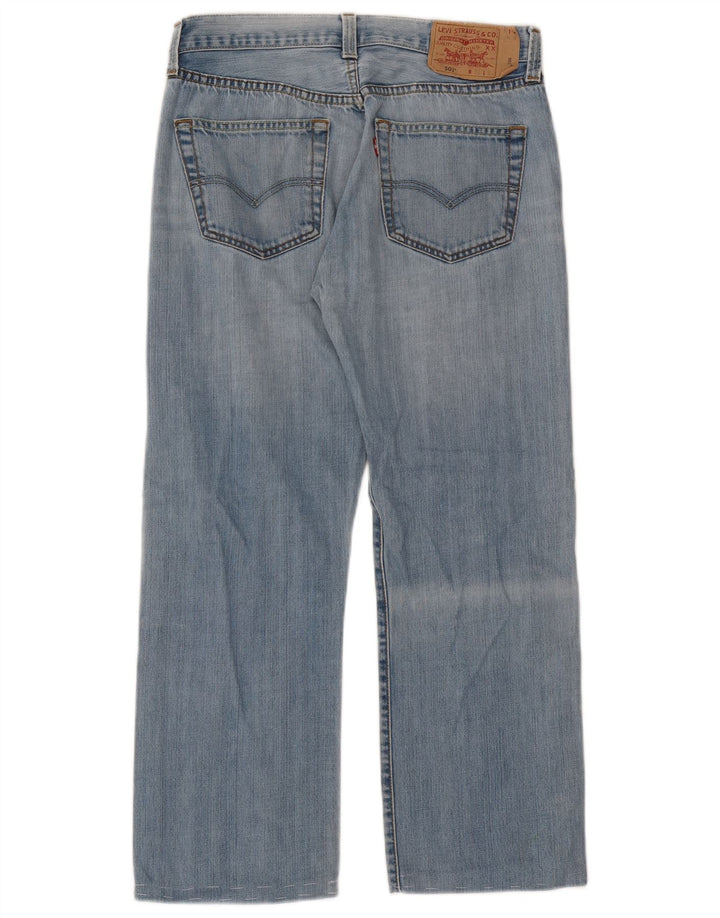 Levi's Herren 501 Straight Jeans W31 L27 Blaue Baumwolle