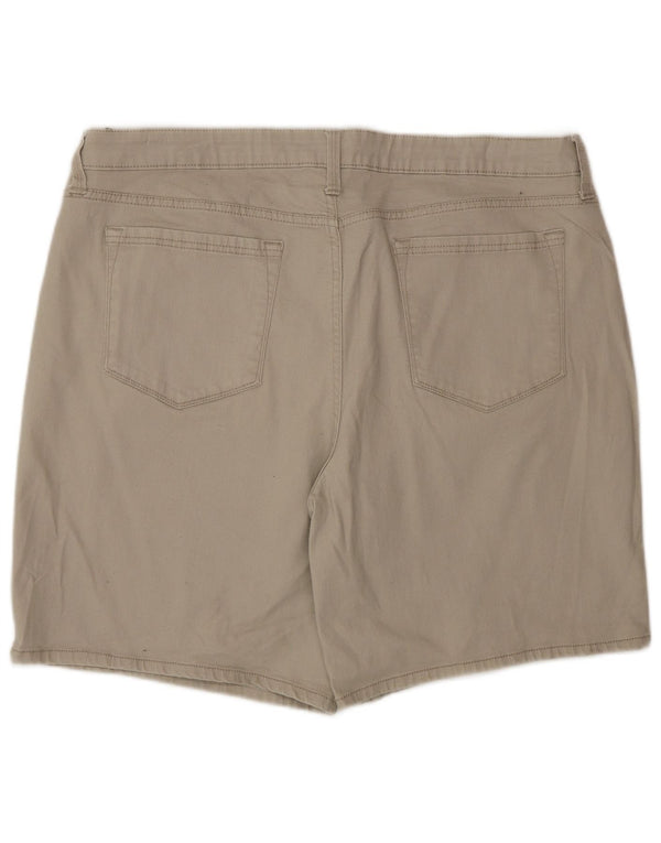 Lee Damen Riders Mid Rise Casual Shorts W38 2XL Beige