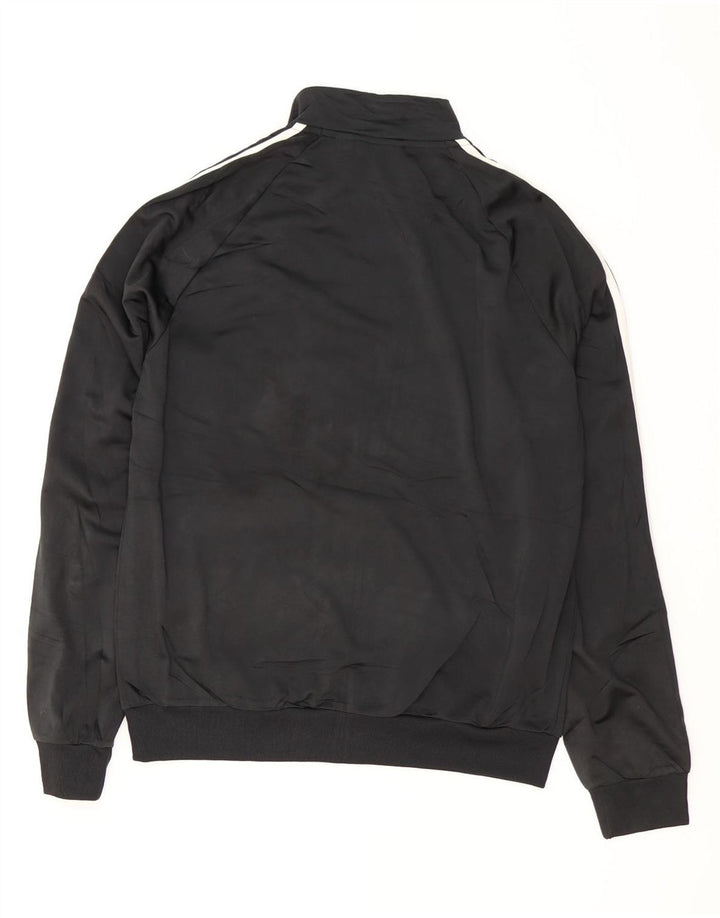 ADIDAS Herren-Trainingsanzug-Oberjacke, Mittelschwarzes Polyester