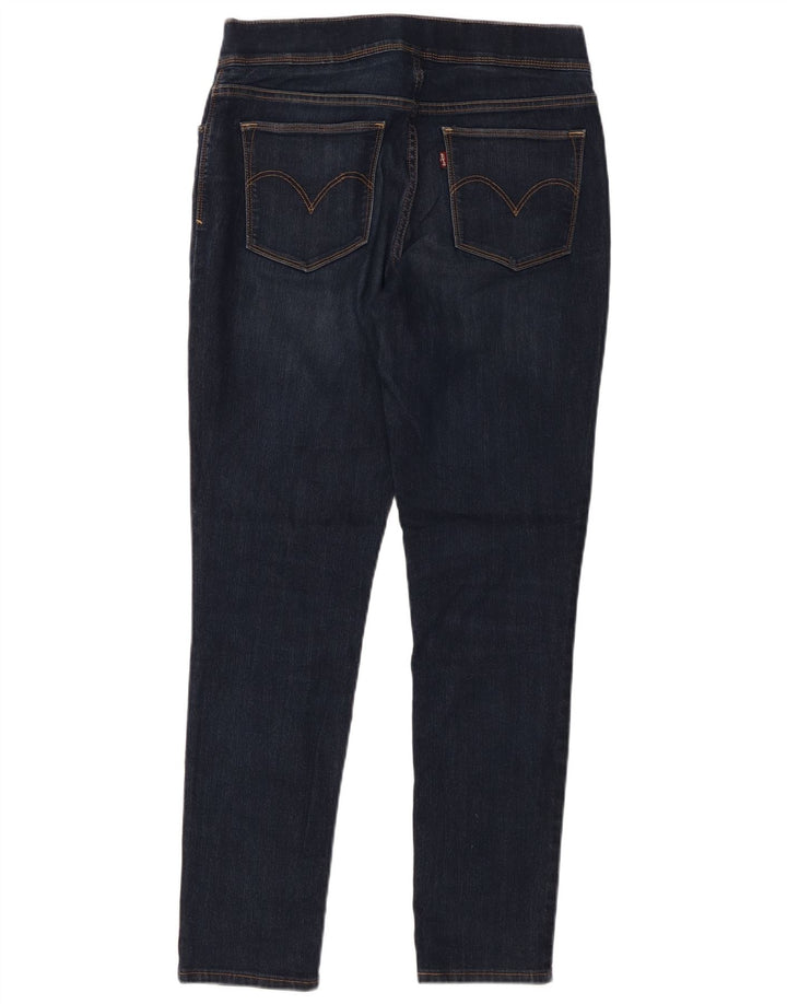 LEVI'S Damen Skinny Jeans W29 L30 Marineblaue Baumwolle