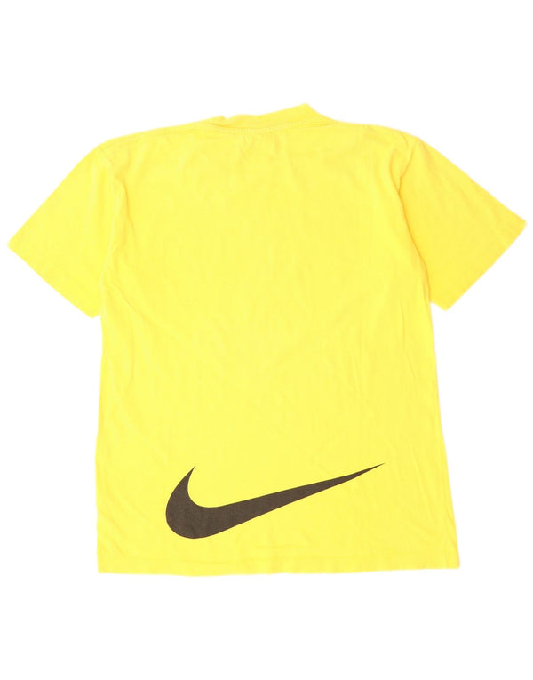 NIKE Grafik-T-Shirt für Jungen, 13–14 Jahre, XL, gelbe Baumwolle