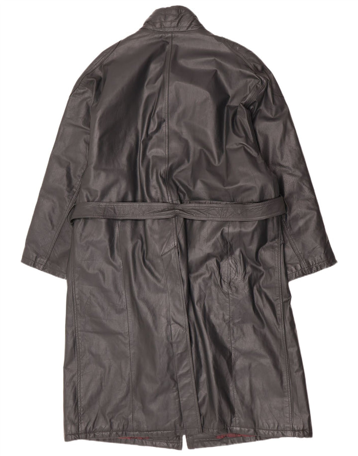 Montes Herren Ledermantel IT 56 3XL Schwarzes Leder
