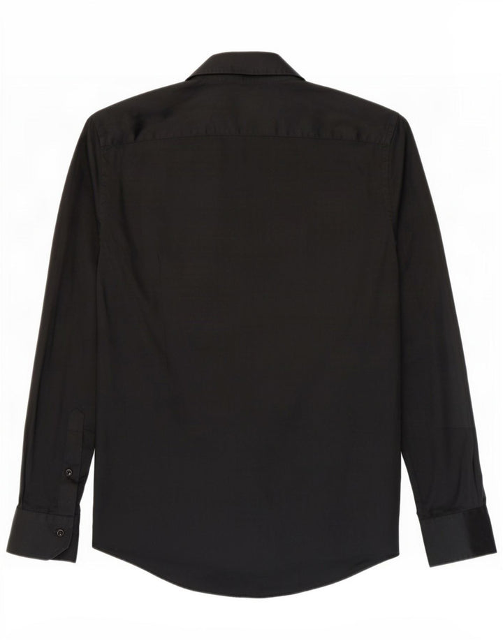 Vintage Herrenhemd XL Schwarz