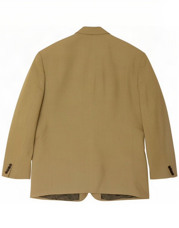 Centaur Herren 3-Knopf-Blazerjacke UK 48 4XL Khaki Viskose