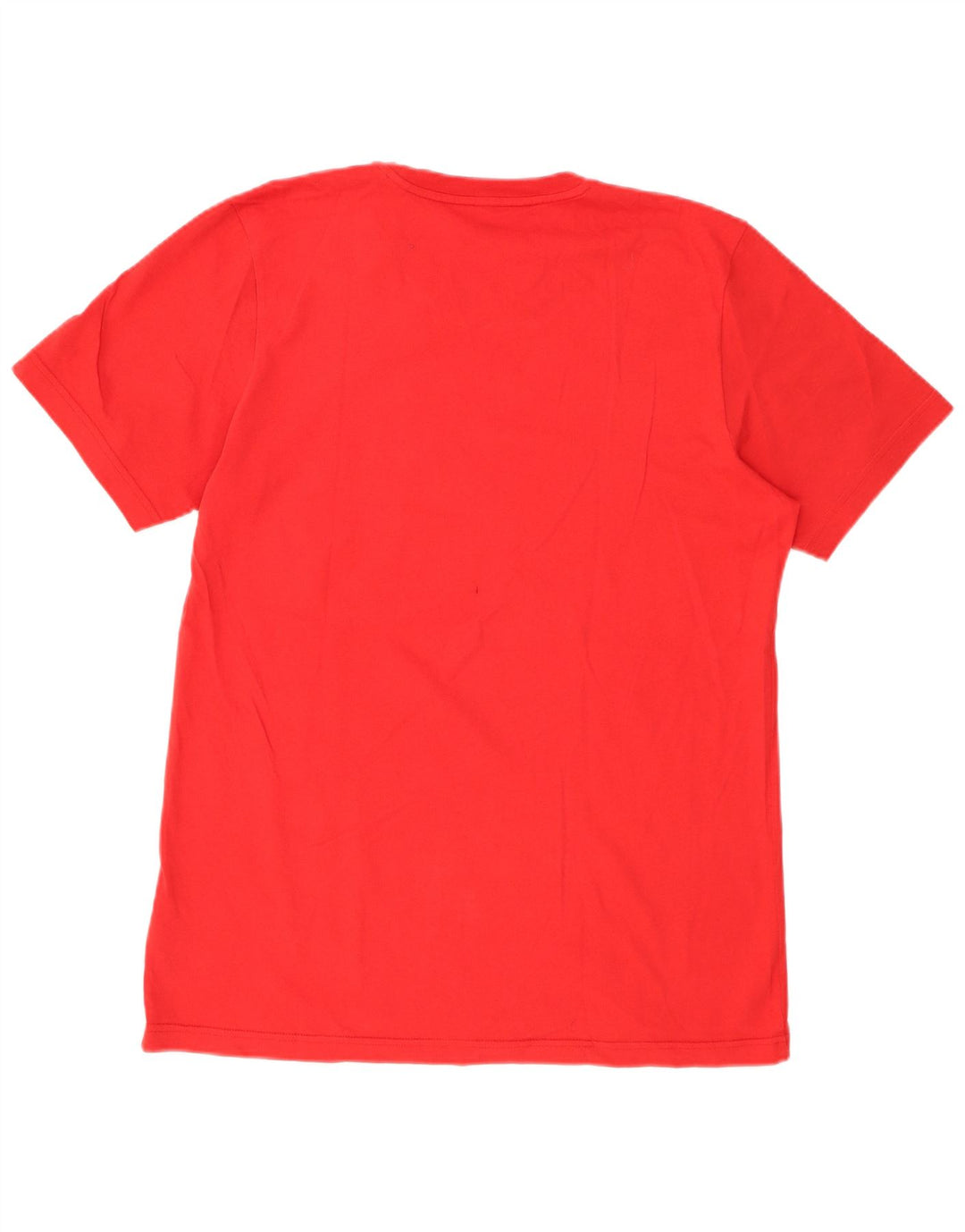 ADIDAS Herren Grafik T-Shirt Top Große rote Baumwolle