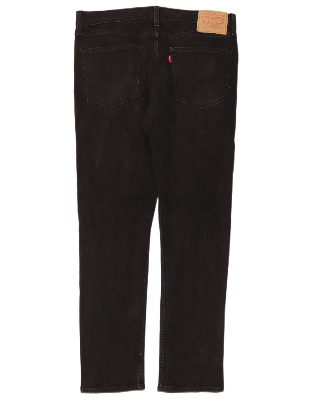 Levi's Herren 511 Slim Jeans W36 L32 Schwarze Baumwolle