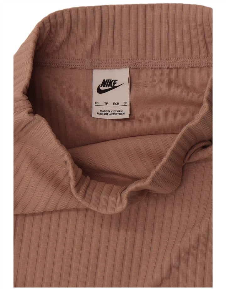 Nike Damen Midirock XS W26 Beige