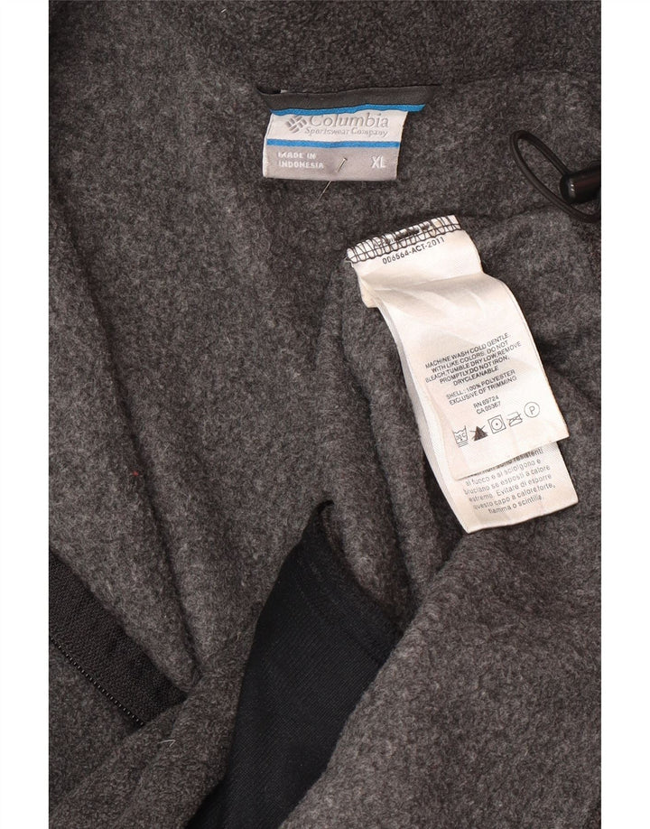 Columbia Herren Fleecejacke UK 42 XL Grau Polyester