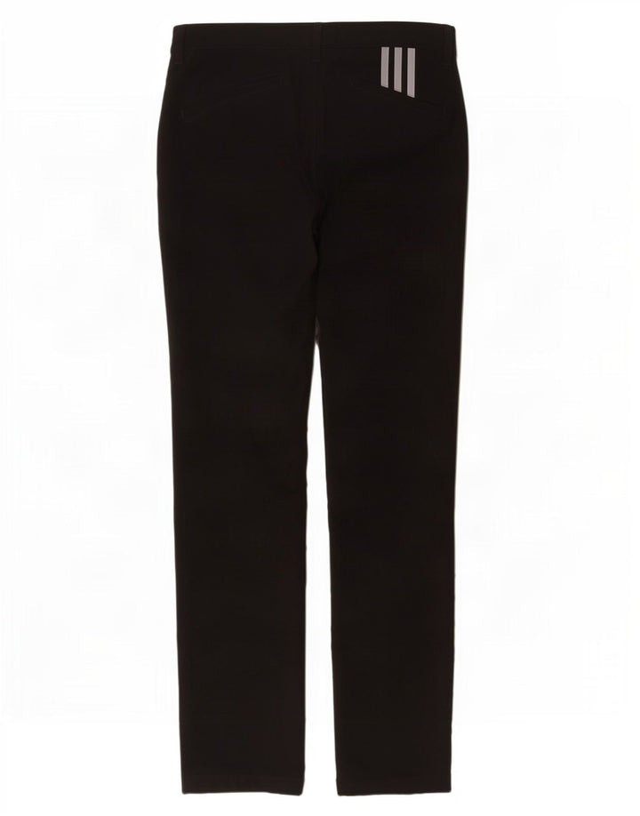 Adidas Herren Slim Chino Hose W32 L34 Schwarz Polyester