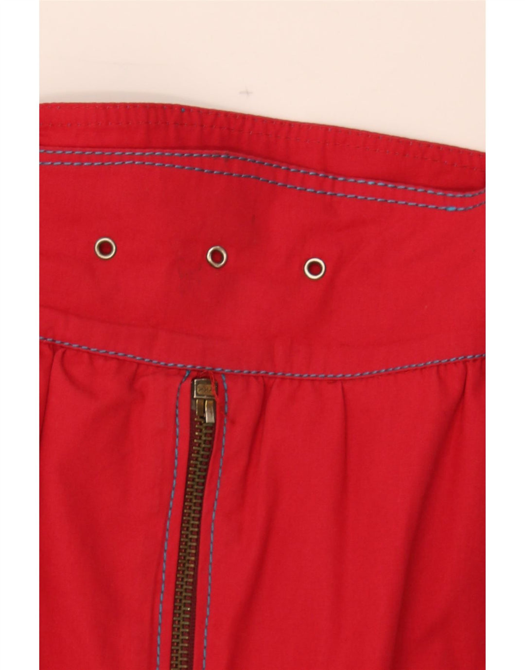 VINTAGE Womens Skort UK 12 Medium  Red Vintage Vintage and Second-Hand Vintage from Messina Hembry 