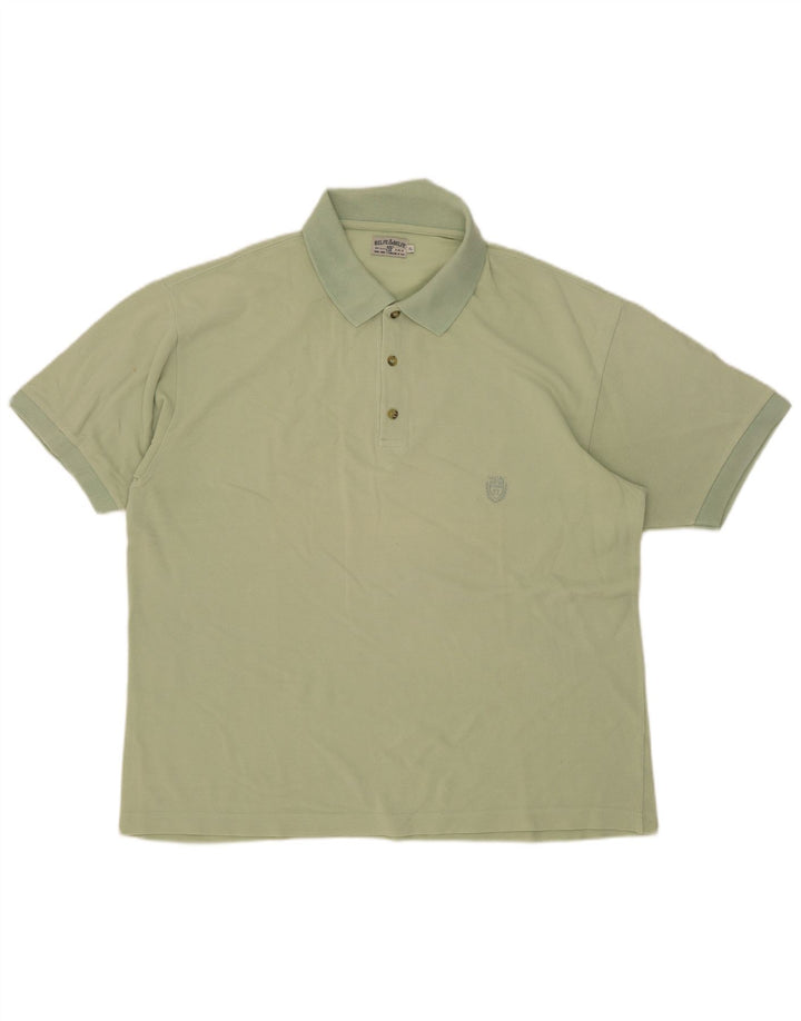 Belfe & Belfe Herren-Poloshirt XL, grüne Baumwolle