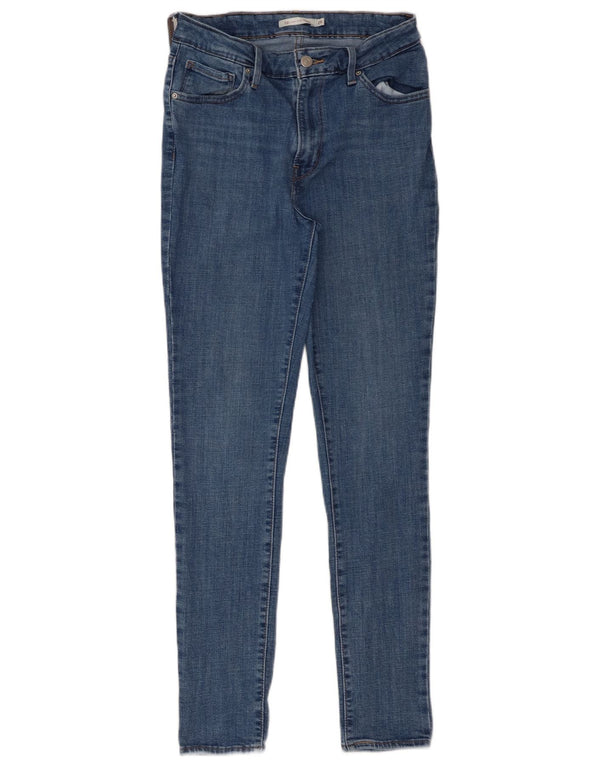 Levi's Damen 721 High Rise Skinny Jeans W29 L30 Blaue Baumwolle