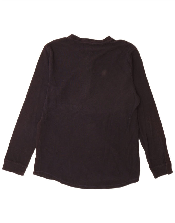 Zara Herren Top Langarm XL Marineblau