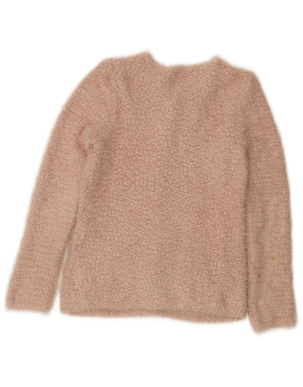 ZARA Mädchen Strickjacke, 13–14 Jahre, rosa, Polyester