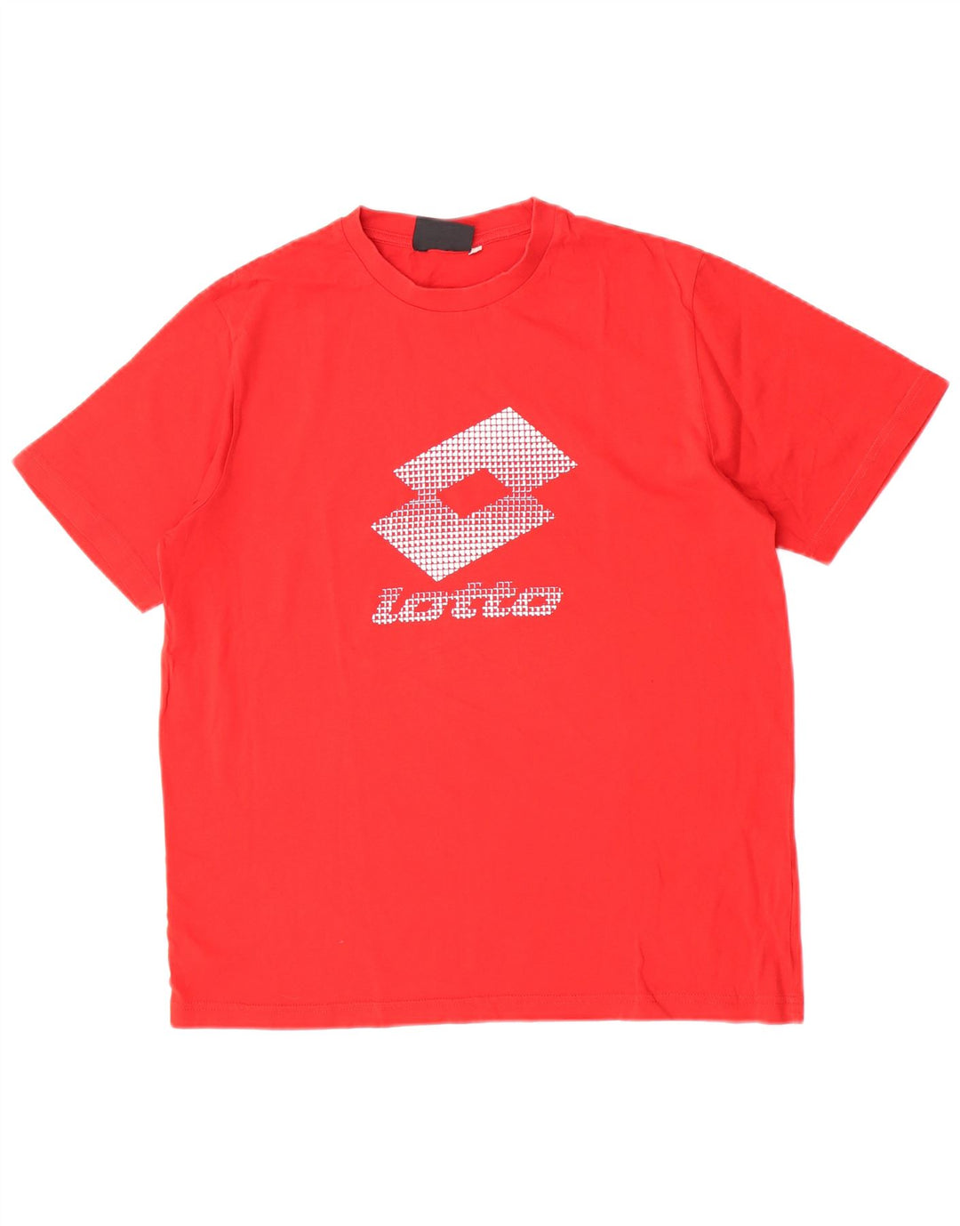 Lotto Herren-T-Shirt mit Grafik, Größe S, Rot, Baumwolle