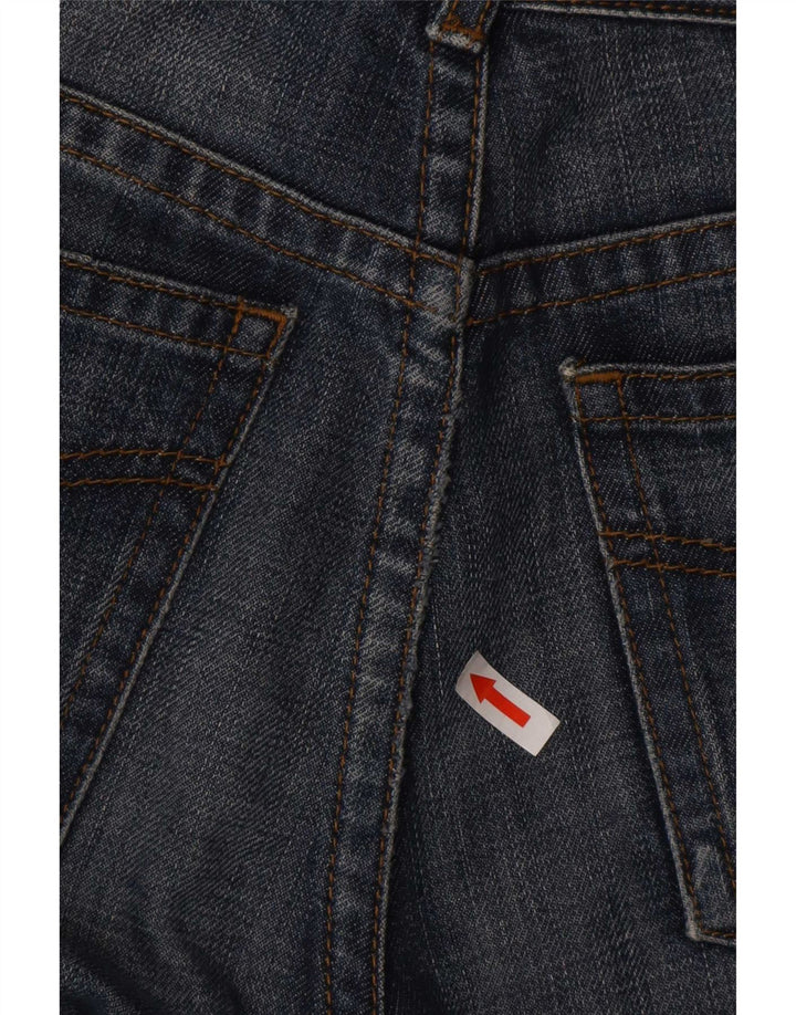 Calvin Klein Herren Straight Jeans W28 L30 Blaue Baumwolle