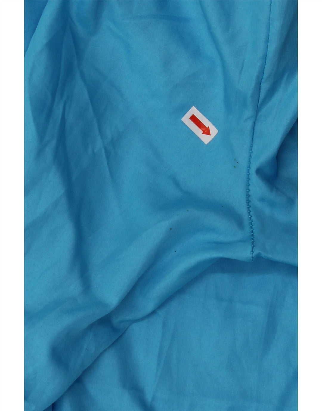 VINTAGE Damen Trainingshose Jogger UK 10 Small Blue Colourblock