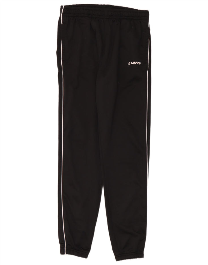 Lotto Herren-Trainingshose, Jogginghose, Mittelschwarz, Polyester