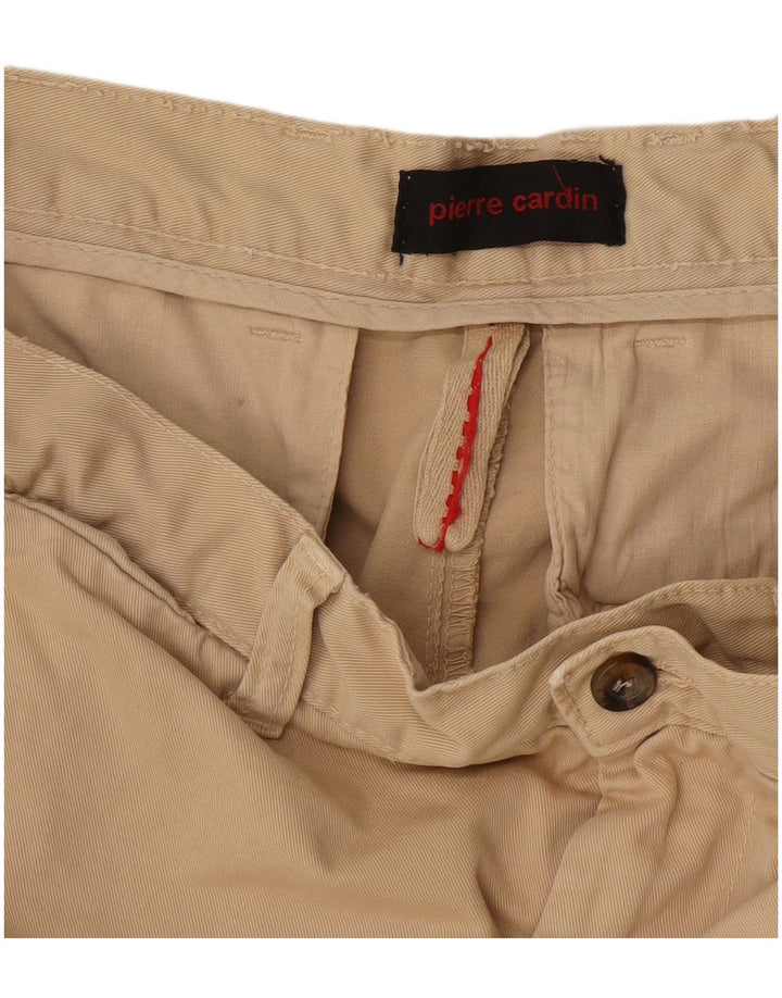 Pierre Cardin Herren gerade Chinohose W34 L30 Beige