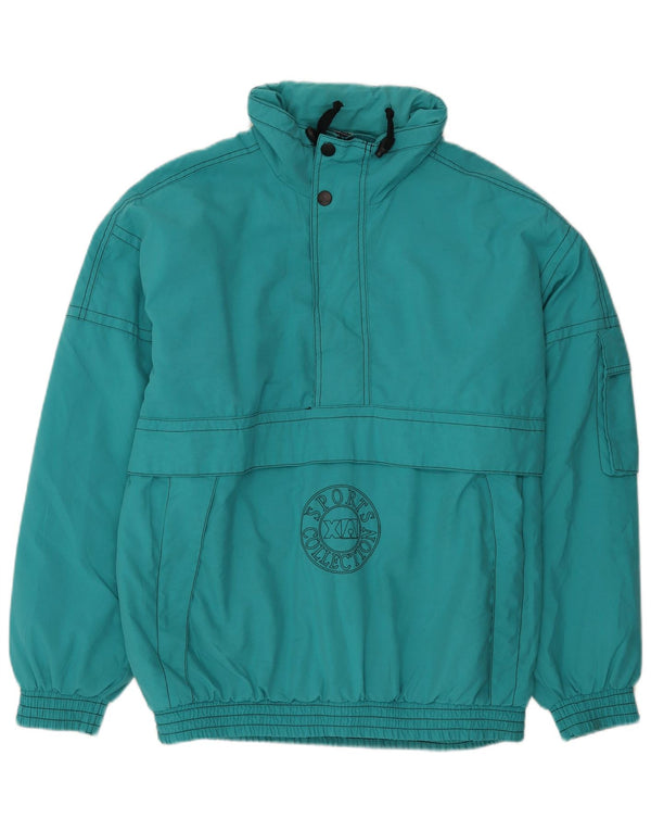 Active Herren Loose Fit Anorak Skijacke UK 40 Large Grün Polyester