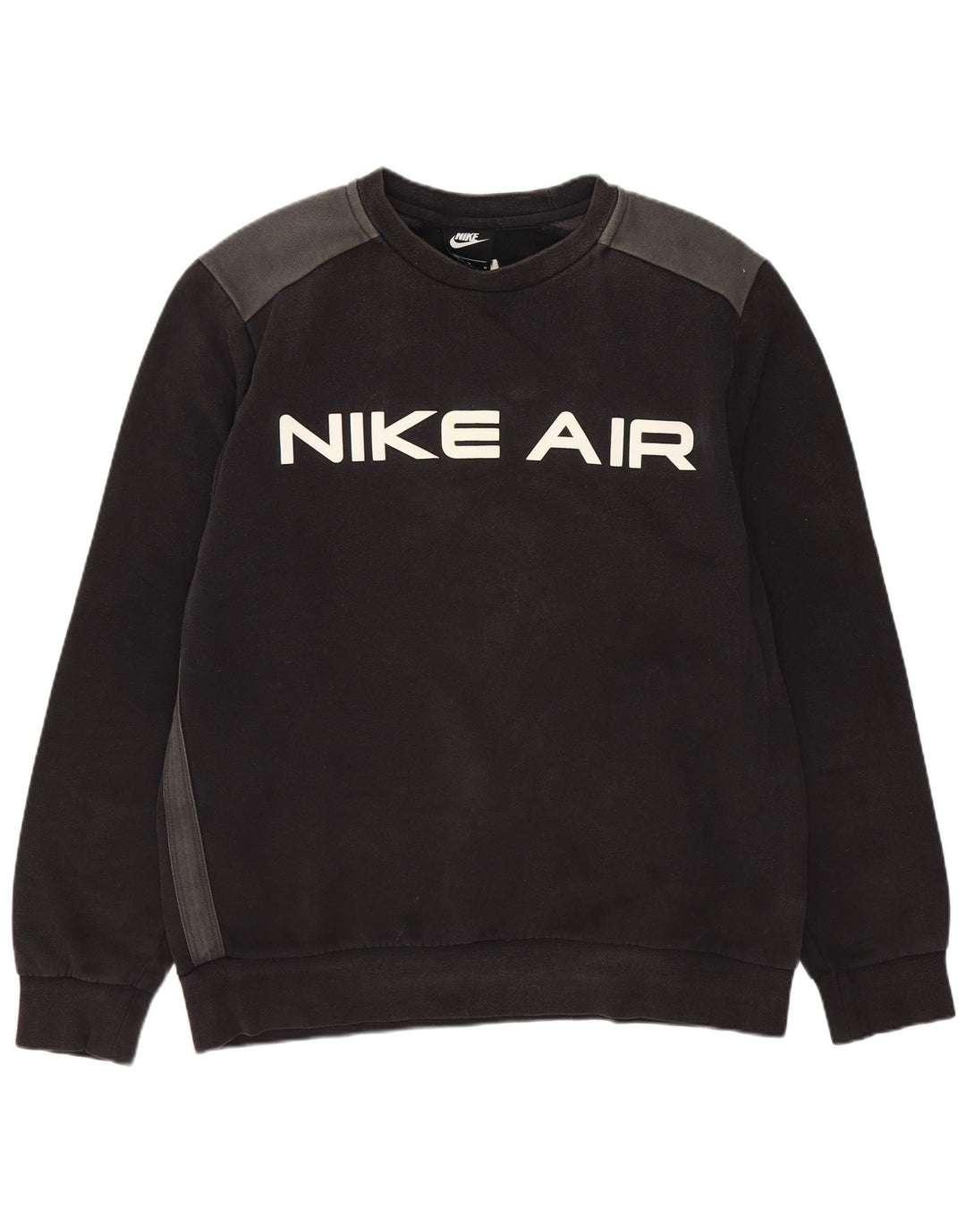 Nike Herren-Sweatshirt mit Grafik, mittelschwarz, Baumwolle