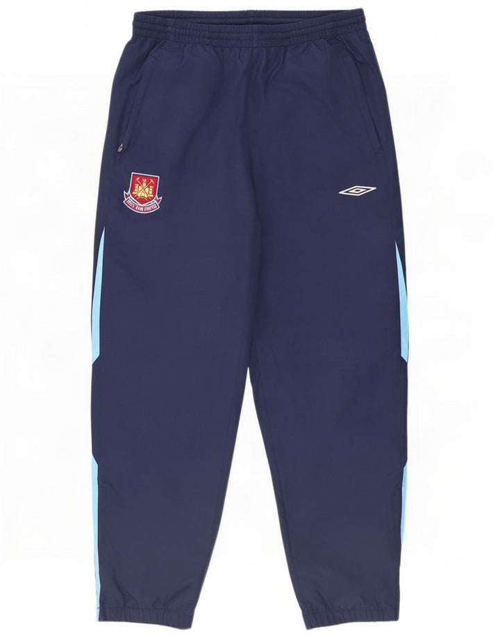 Umbro Herren-Trainingshose, Jogginghose, Mittelblau, Farbblock