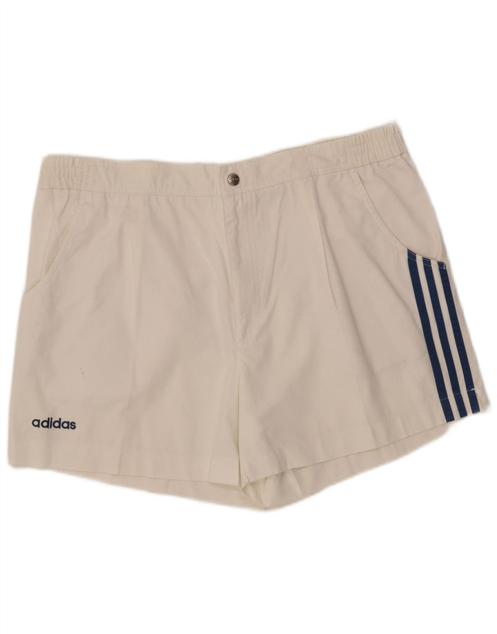 ADIDAS Herren Chinoshorts W36 Large Weiß Polyester