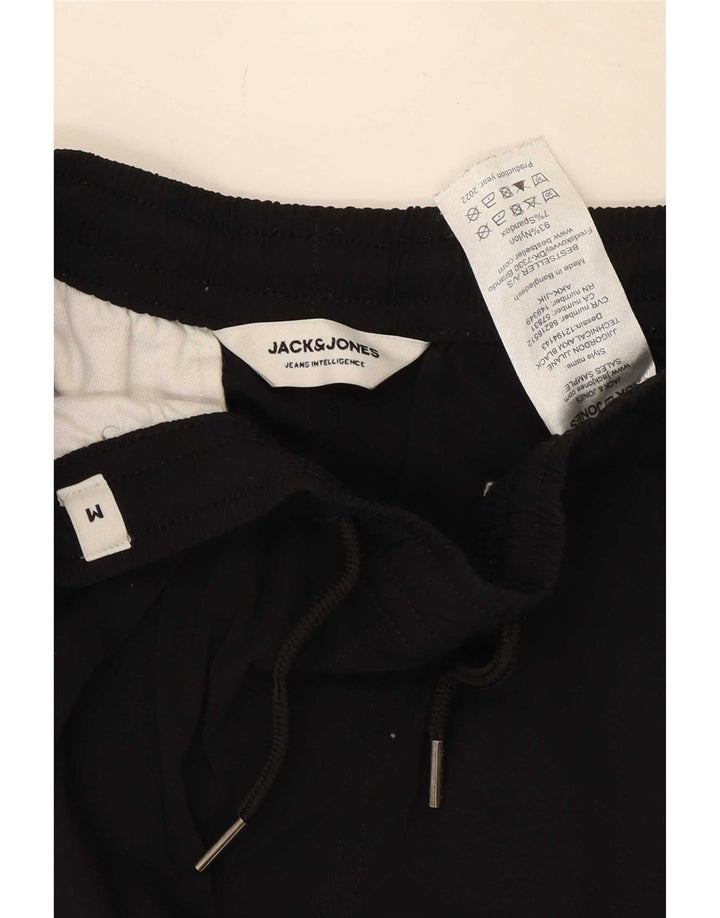 Jack & Jones Herren-Trainingshose, Jogginghose, mittelschwarzes Nylon