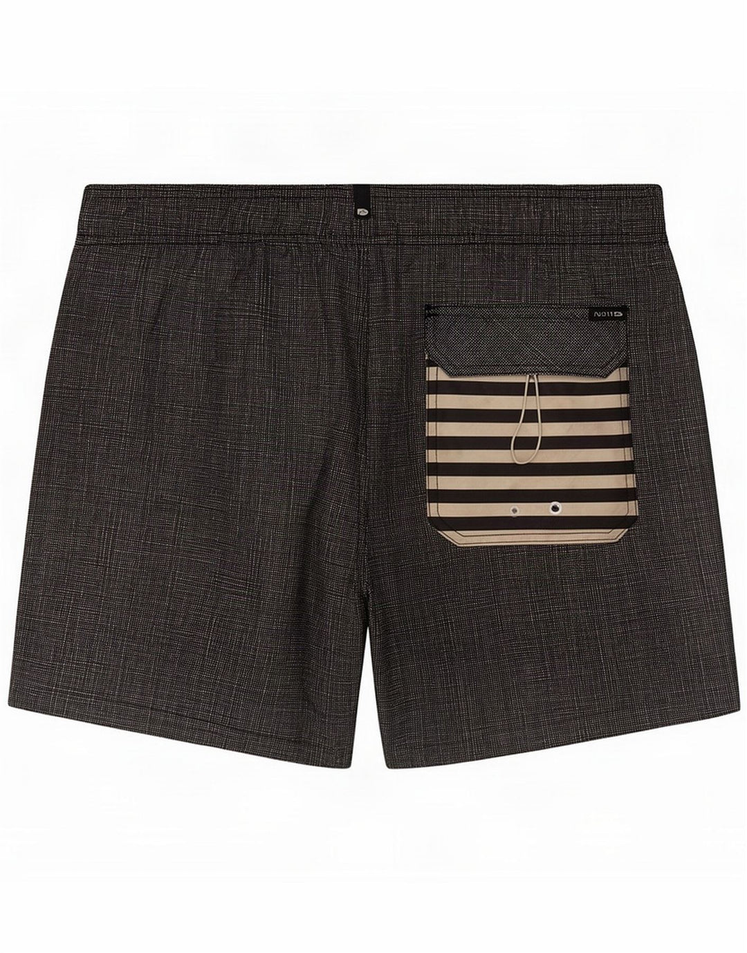 Vintage Herren Badeshorts Medium Black Polyester