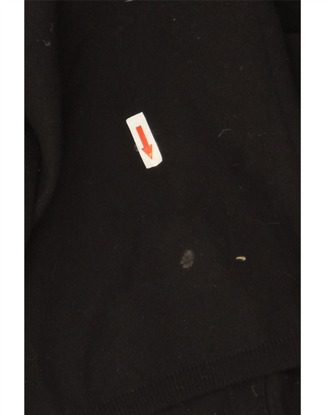 Zara Damen-Strickjacke, übergroß, lang geschnitten, offen, Gr. 10, Schwarz