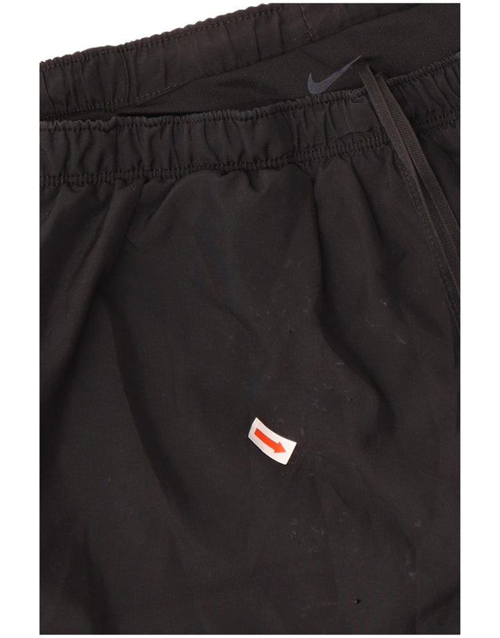 Nike Herren Dri Fit Sportshorts, groß, aus schwarzem Polyester