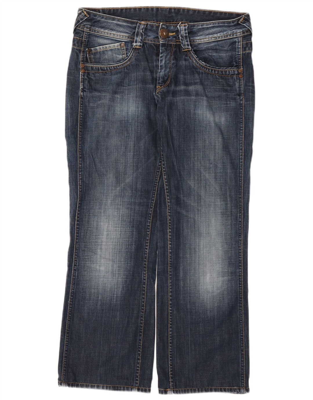 PEPE Jeans Damen Loose W31 L34 Blaue Baumwolle
