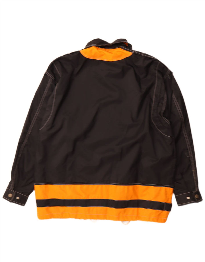 Brugi Herren Regenjacke IT 54 2XL Schwarz Colourblock