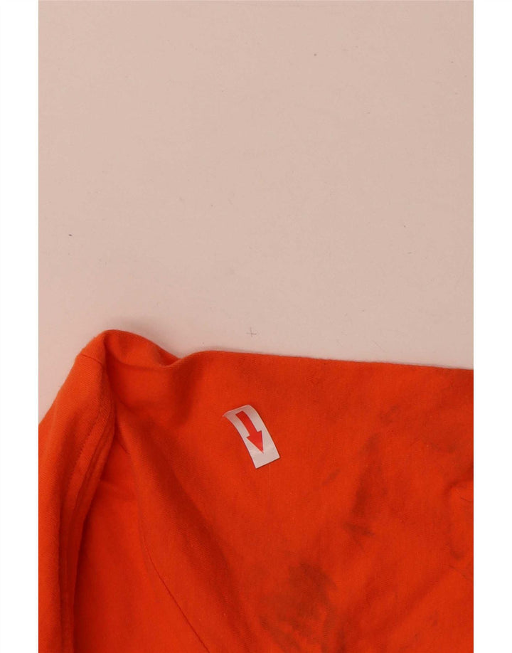Nike Herren-T-Shirt mit Grafik, Größe L, Orange, Baumwolle