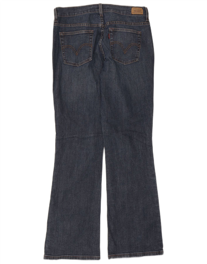 Levi's Damen 515 Bootcut Jeans US 8 Medium W30 L31 Marineblaue Baumwolle