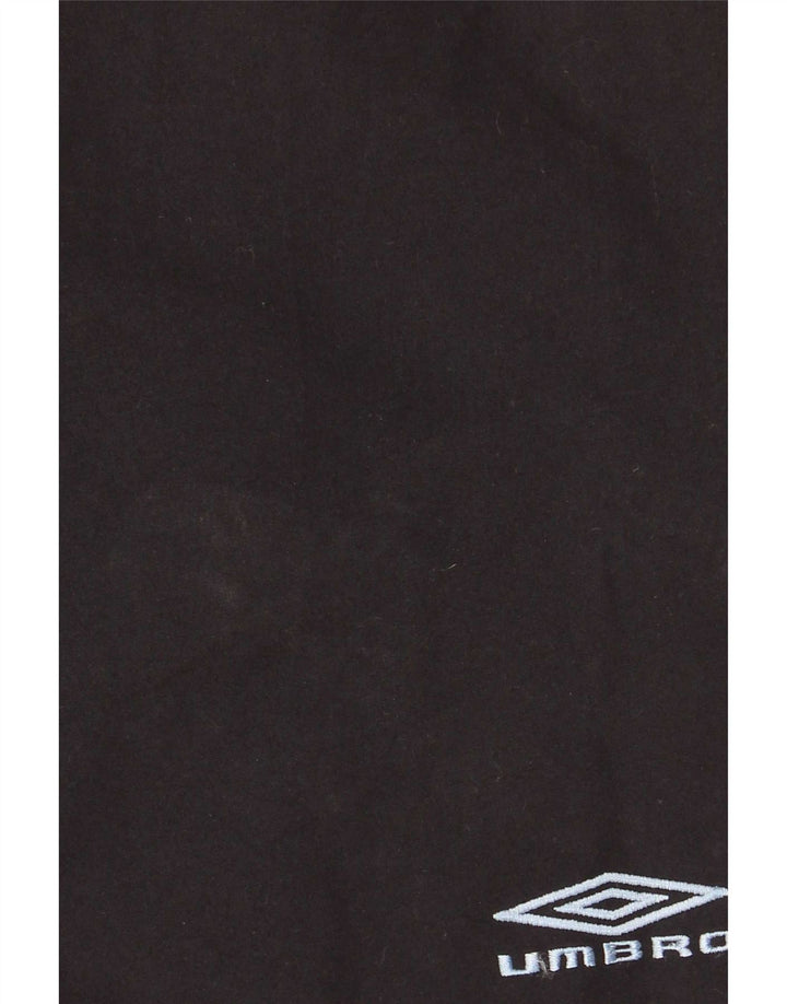 Umbro Herren-Sportshorts, groß, Schwarz, Farbblock