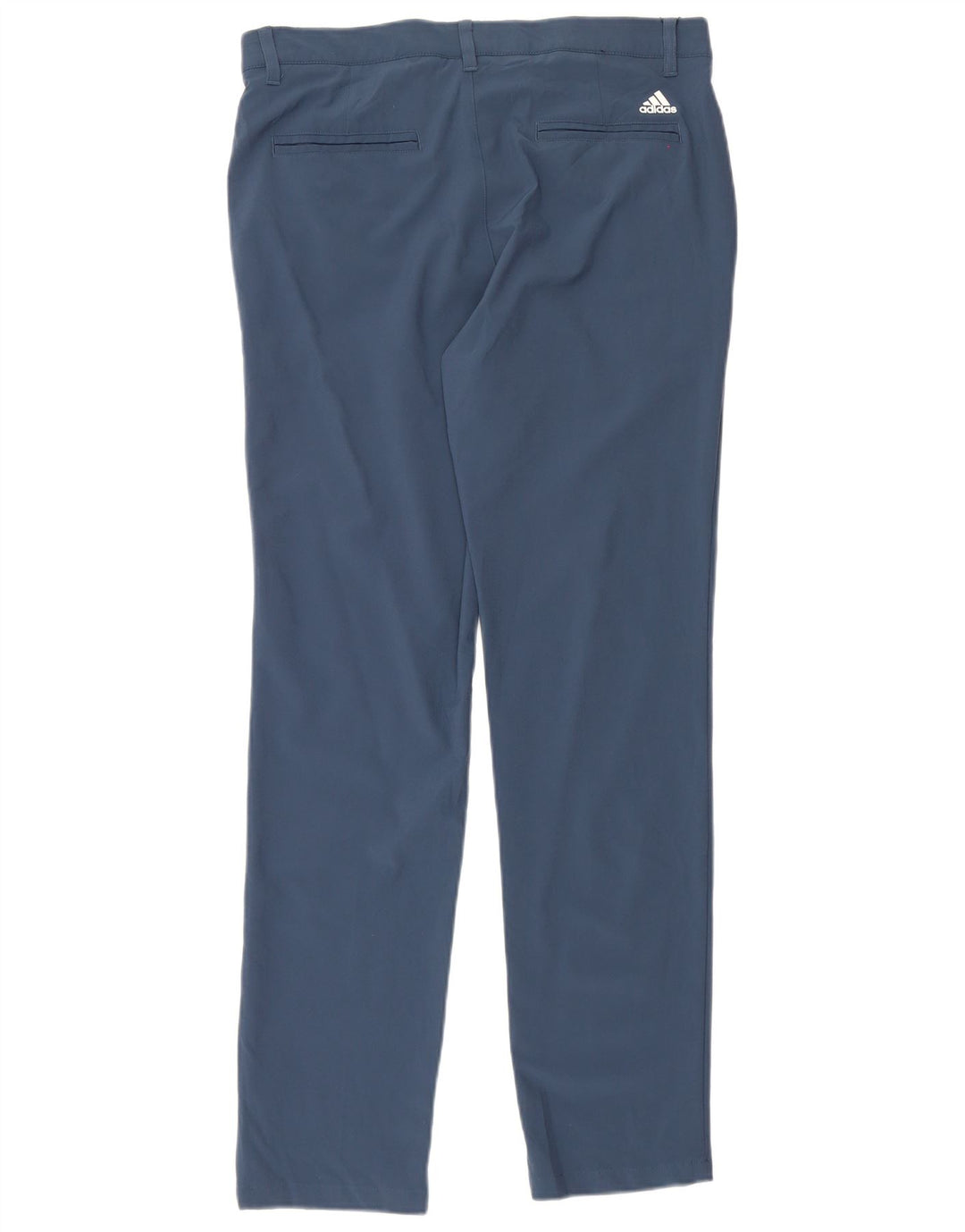 Adidas Herren Slim Chino Hose W32 L32 Blau Polyester