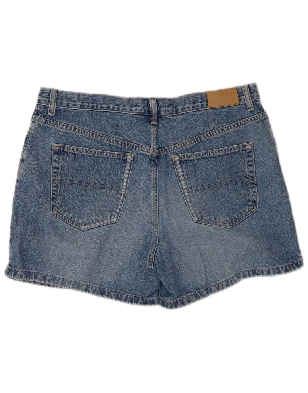 TOMMY HILFIGER Damen Jeansshorts US 10 Large W34 Blaue Baumwolle