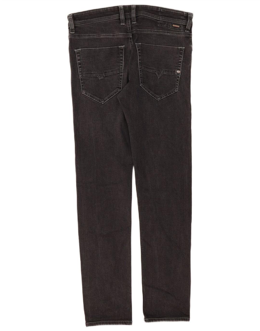 DIESEL Herren Tepphar Carrot Slim Jeans W30 L31 Schwarz