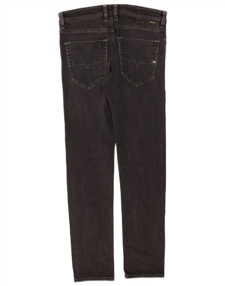 DIESEL Herren Tepphar Carrot Slim Jeans W30 L31 Schwarz