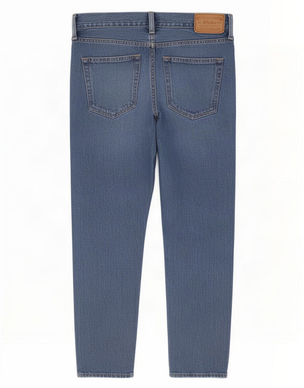 Polo Ralph Lauren Damen Tapered Jeans W26 L27 Blaue Baumwolle