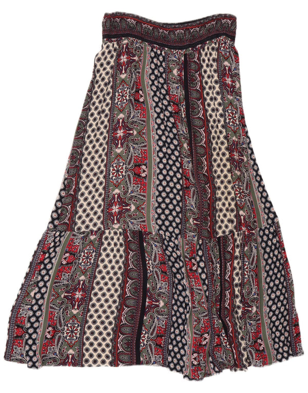 Monsoon Womens Gypsy Rock Medium W30 Mehrfarbige Patchwork-Viskose