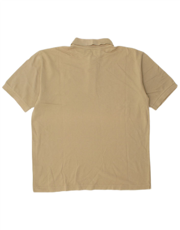 Kappa Herren Poloshirt Large Beige Baumwolle