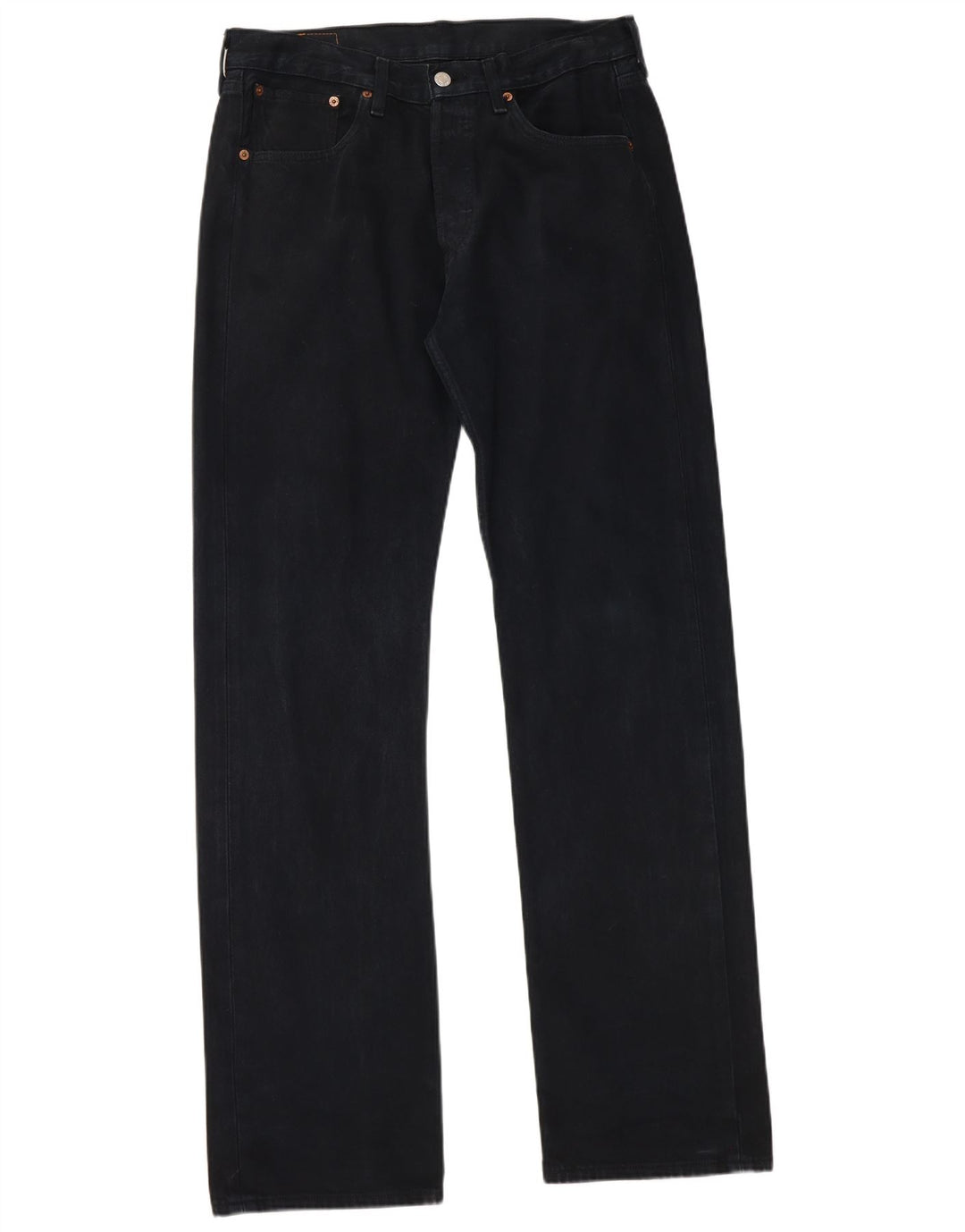 LEVI'S Herren 501 Straight Jeans W31 L34 Marineblau